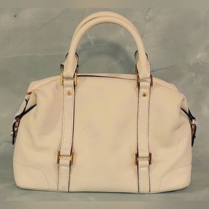 Michael Kors White Small Ginger Purse Satchel Crossbody
